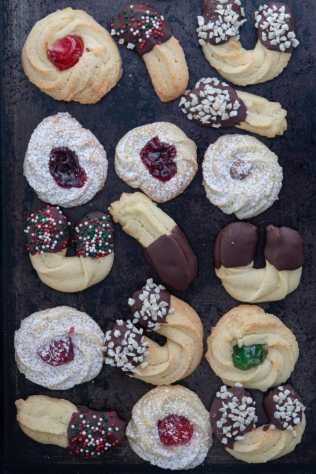 Italian Whipped Pastry Cookies Italian Whipped Pastry Cookies