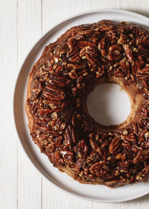 Pecan Upside Down Cake