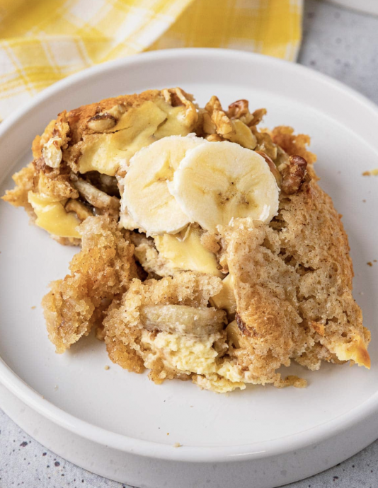 Bananas Foster Cobbler