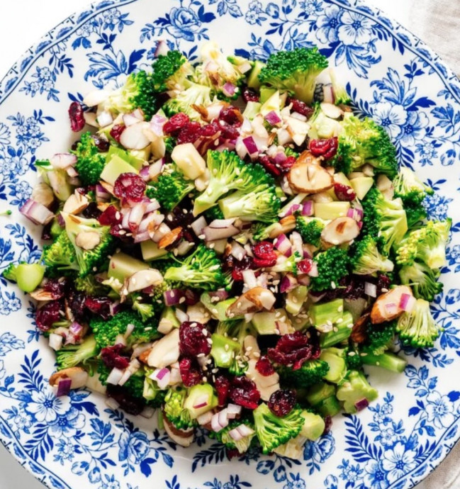 The Best Sesame Soy Broccoli Salad