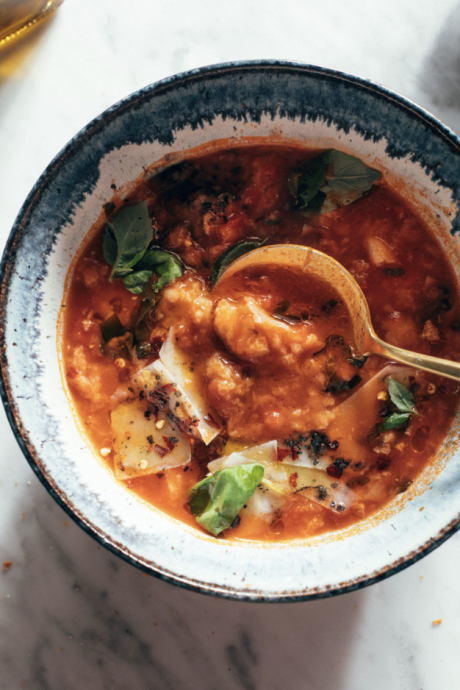 Italian Tomato and Bread Soup (Pappa Al Pomodoro)