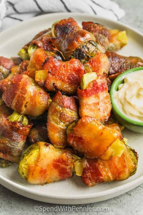 Bacon Wrapped Brussels Sprouts