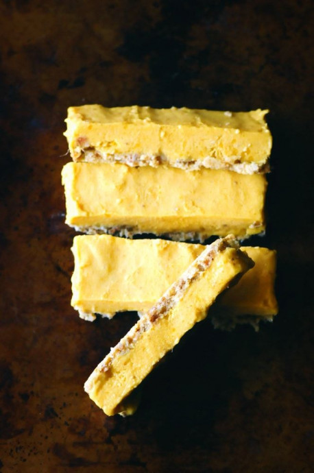 Vegan Mango Nice Cream Bars (Gluten-Free)