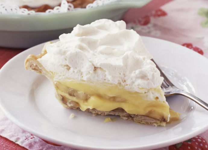 Meringue Banana Cream Pie