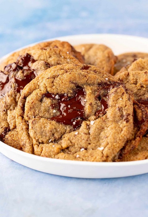 Rye Chocolate Chip Cookies