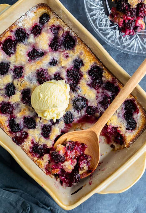 The Pioneer Woman’s Blackberry Cobbler