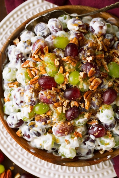 Creamy Grape Fruit Salad