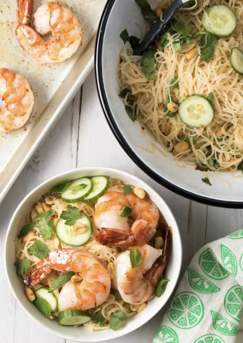 Vietnamese Fresh Spring Roll Bowls