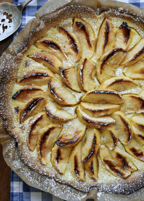 Normandy Apple Tart (Tarte Normande)