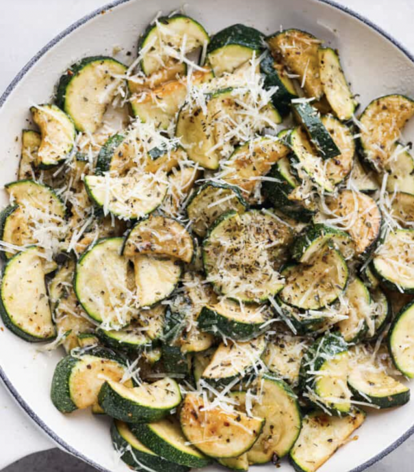 Sautéed Zucchini with Parmesan