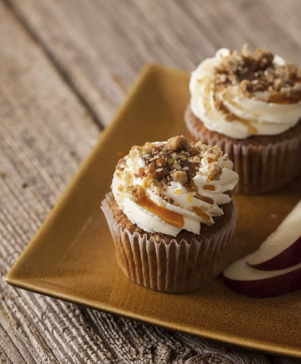 Vegan Apple Spice Cupcakes With Buttercream Frosting Recipe