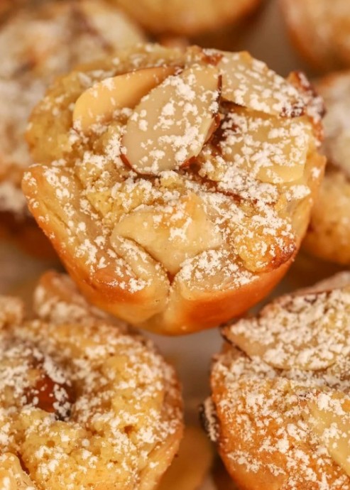 Almond Croissant Bites