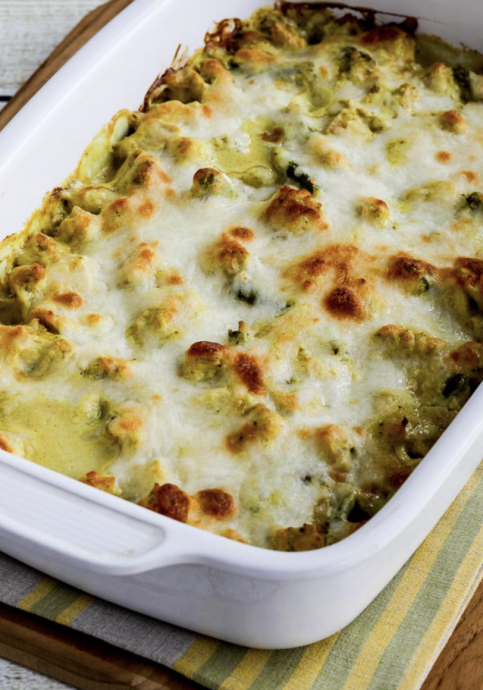 Chicken and Asparagus Bake with Creamy Curry Sauce