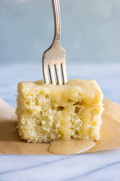 Butter Rum Sheet Cake