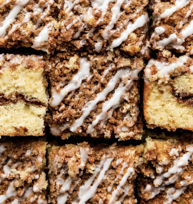 Sour Cream Coffee Cake (with Crumb Topping)