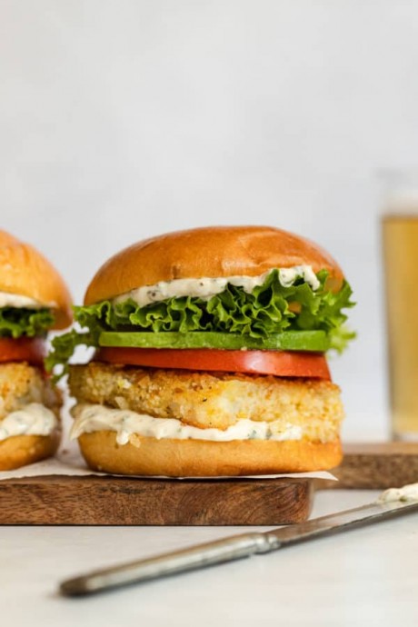Crispy Fish Sandwiches Crispy Fish Sandwiches