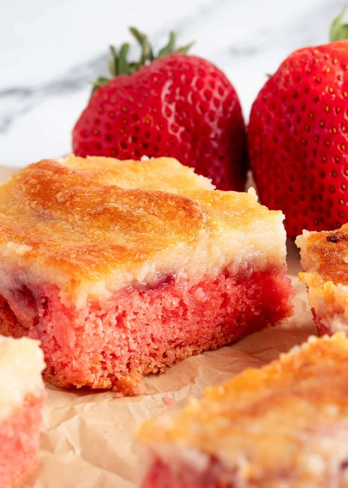 Strawberry Chess Squares Strawberry Chess Squares