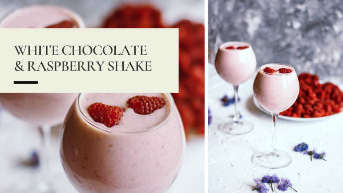 White Chocolate & Raspberry Shake