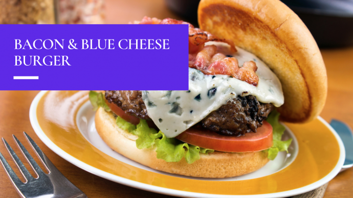 Bacon Blue Cheese Burger