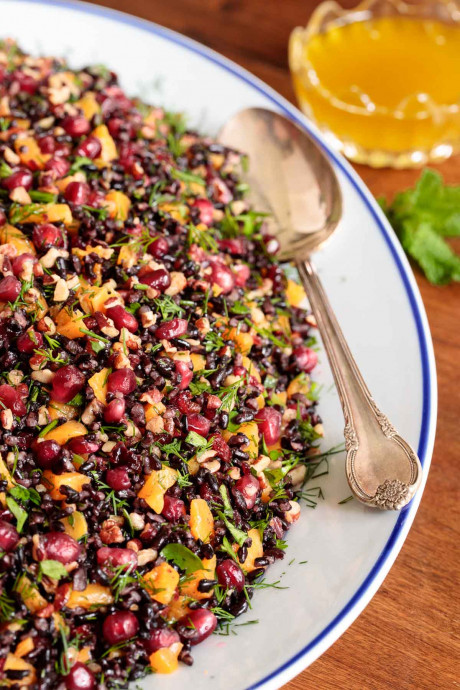 Butternut Squash Black Rice Salad