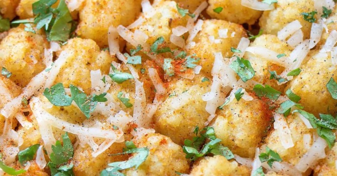 Vegan Tater Tot Casserole