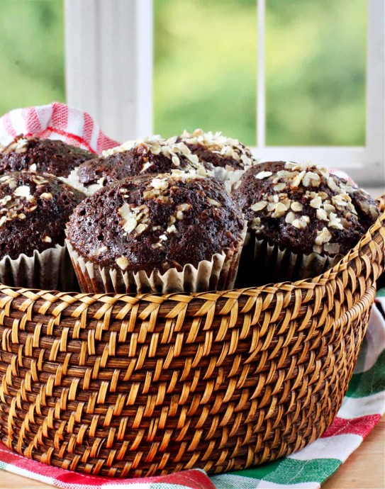 Mocha Oatmeal Muffins