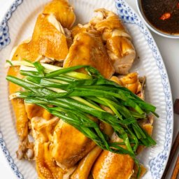 Vietnamese Steamed Chicken with Fish Sauce (Gà Hấp Mắm Nhĩ)