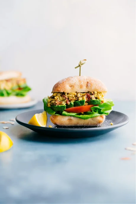 Pesto Chickpea Sandwiches Pesto Chickpea Sandwiches
