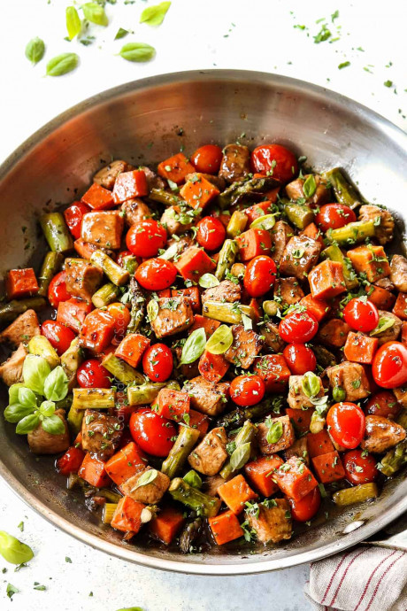 Balsamic Chicken And Veggies