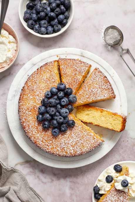 Almond Flour Cake (Torta di Mandorle)