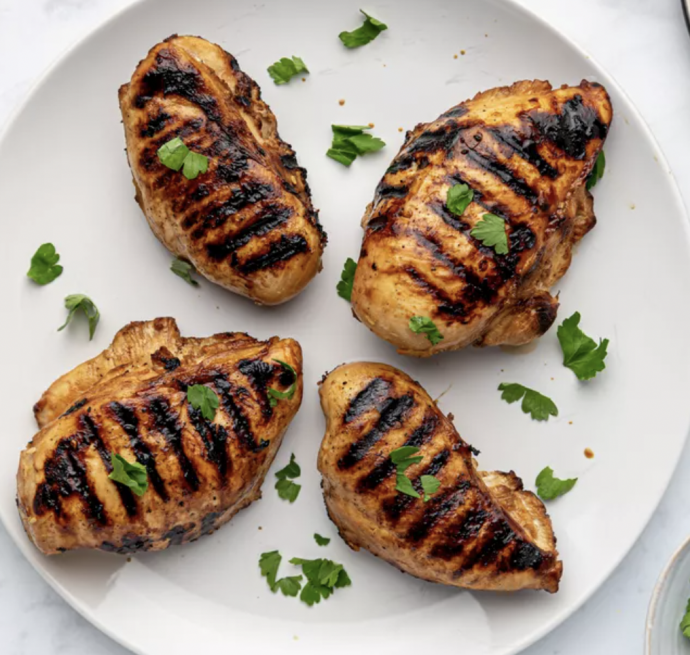 Sesame-Ginger Grilled Chicken Breasts