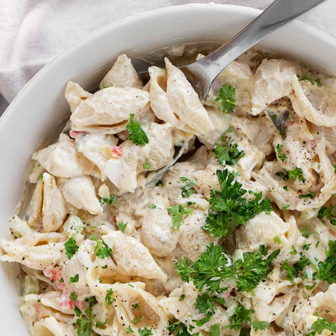 Shell Pasta Salad Shell Pasta Salad