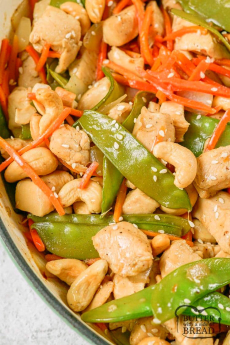 Cashew Chicken Stir Fry — Recipes