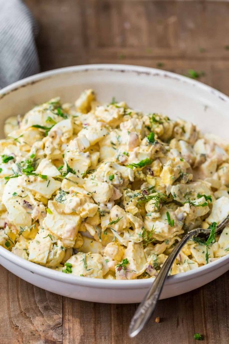 Egg Salad with the Best Dressing