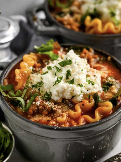 Lasagna Soup