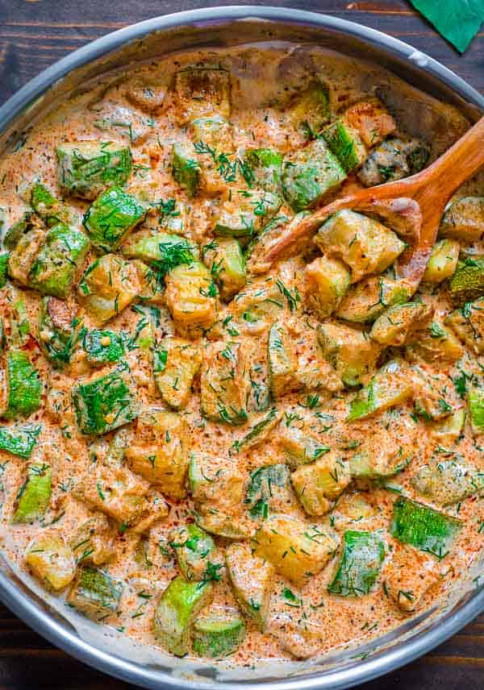 Creamy Zucchini Sauce