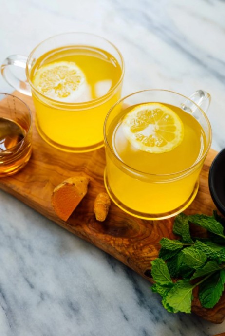 Fresh Turmeric Tea Fresh Turmeric Tea