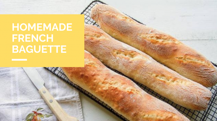 Homemade French Baguette Without a Special Pan