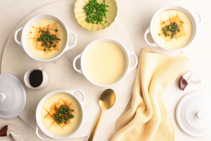 Chinese Steamed Eggs