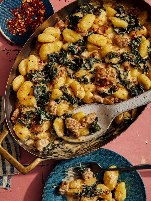 Baked Gnocchi (with Sausage and Kale)