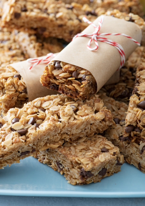 Chocolate Chip Granola Bars