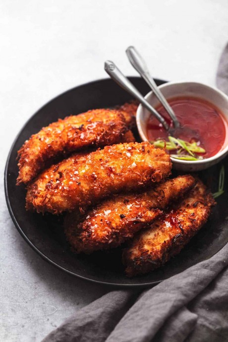 Crispy Coconut Chicken Tenders