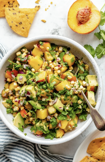 Avocado Peach Salsa