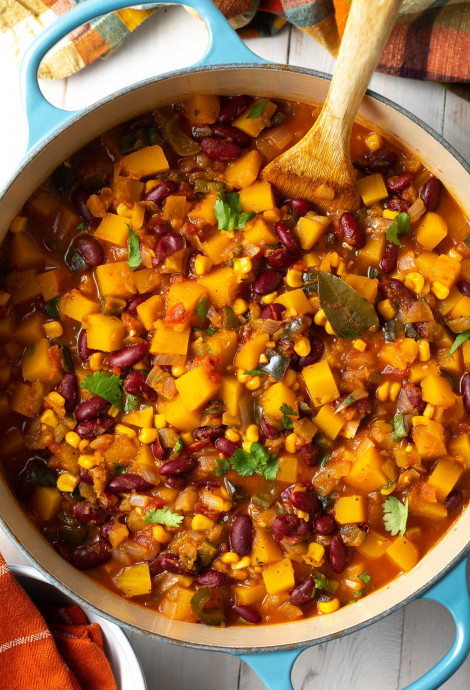 Three Sisters Butternut Squash Chili