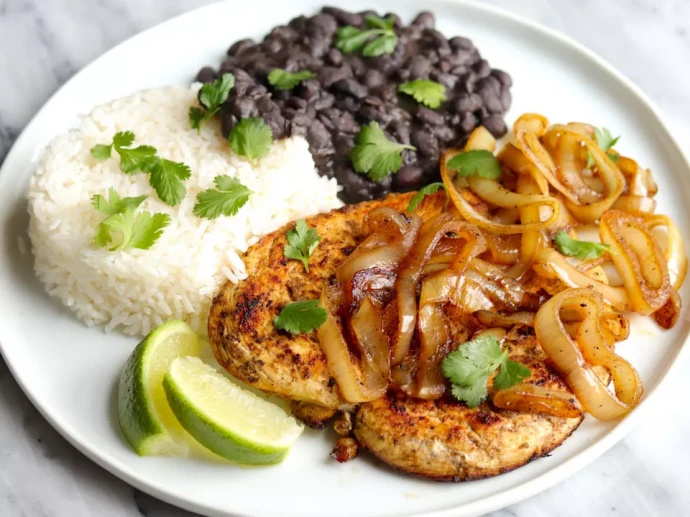 Cuban-Style Pollo a la Plancha (Marinated and Griddled Chicken)