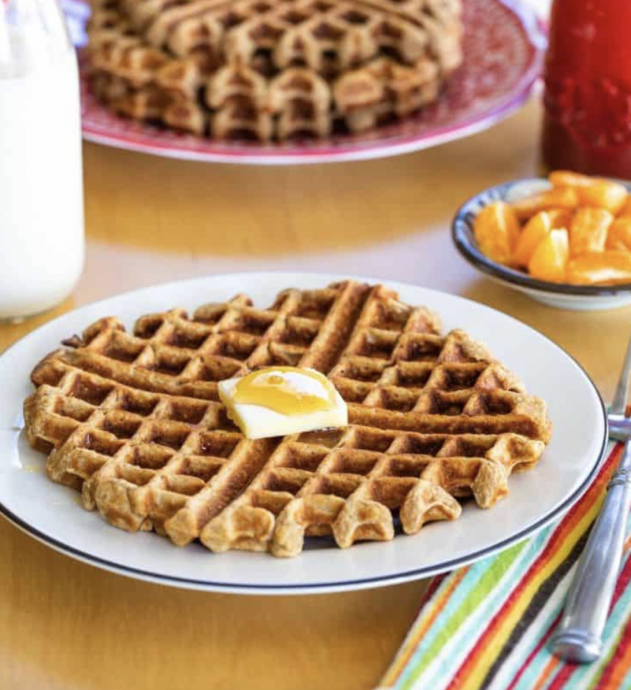 Gluten Free Banana Waffles