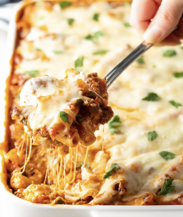 Baked Ziti with Ricotta and Sausage