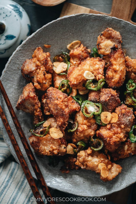 Salt and Pepper Pork Chops