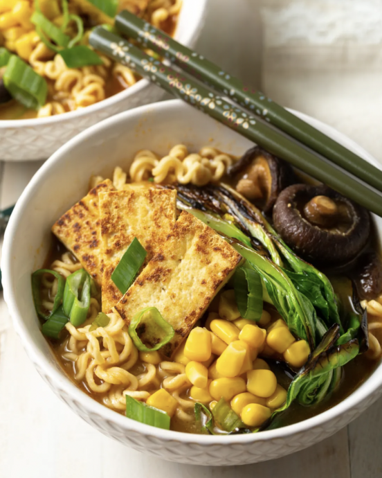 Spicy Vegetarian Ramen Recipe (Vegan)