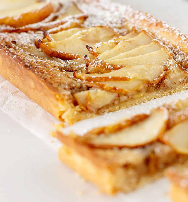 Pear Frangipane Tart